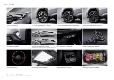 Subaru Flugblatt | Forester Seite 14