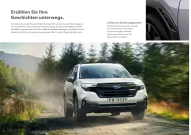 Subaru Flugblatt | Forester Seite 6