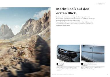Subaru Flugblatt | Crosstrek Seite 3