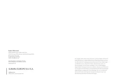 Subaru Flugblatt | Crosstrek Seite 20