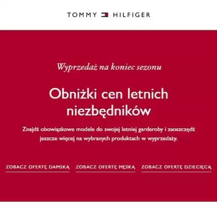 Tommy Hilfiger leták (platné do 19-08)
