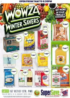 Super Save catalogue (valid until 15-08)