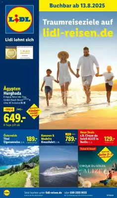 Lidl Reisen Prospekt (gültig bis 13-09)