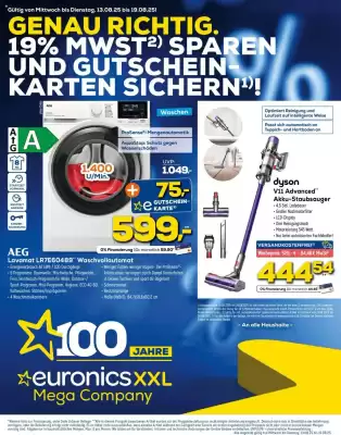 Euronics Prospekt (gültig bis 19-08)