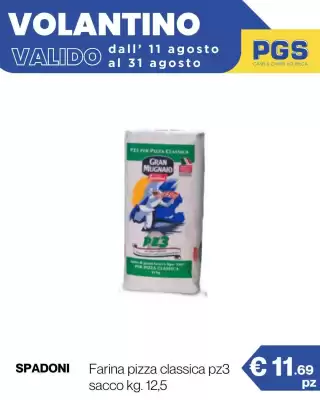 Volantino PGS Cash&Carry (valido fino al 31-08)