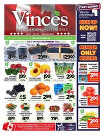 Vince's Market flyer Page 1