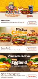Burger King leták týden 33 Strana 1