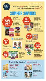 Petvalu flyer week 33 Page 1