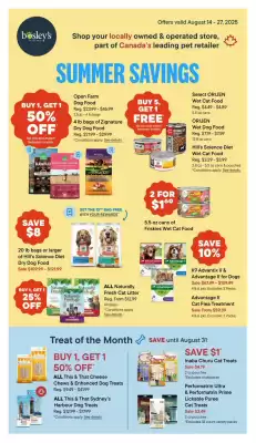 Bosley's flyer (valid until 20-08)