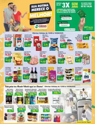 Catálogo Chama Supermercados (válido até 19-08)