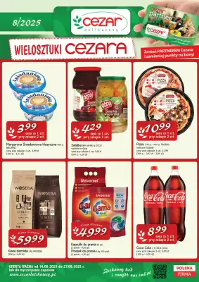Cezar Delikatesy gazetka (ważność do 27-08)