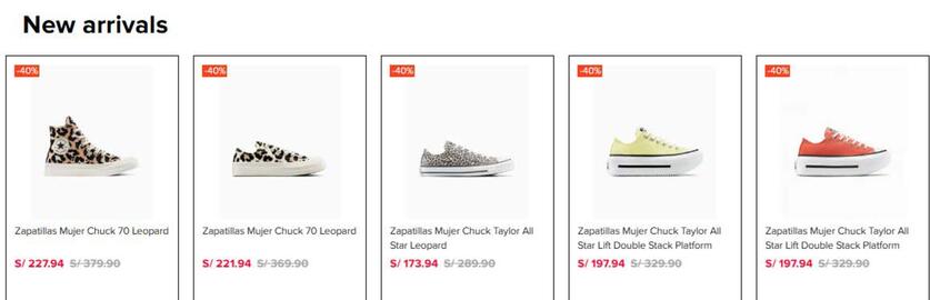 Catálogo Converse Página 1