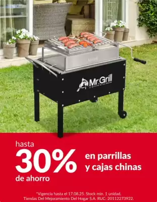 Catálogo Sodimac (válido hasta 17-08)