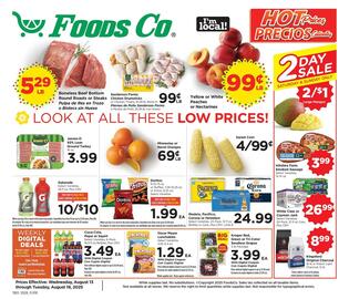 Foods Co Weekly Ad week 33 Page 1