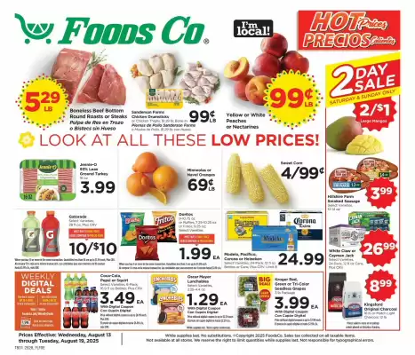 Foods Co Weekly Ad (valid until 19-08)