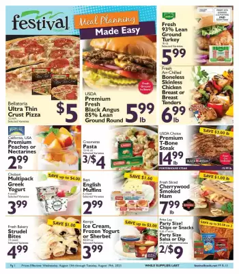 Festival Foods Weekly Ad (valid until 19-08)