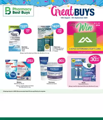 Pharmacy Best Buys catalogue (valid until 5-09)