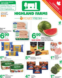 Highland Farms flyer Page 1