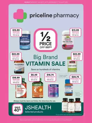 Priceline catalogue (valid until 27-08)