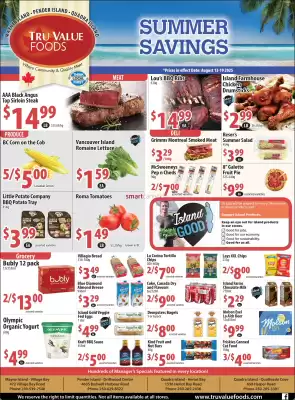Tru Value Foods flyer (valid until 19-08)