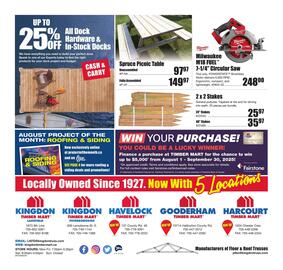 Timber Mart flyer week 33 Page 8