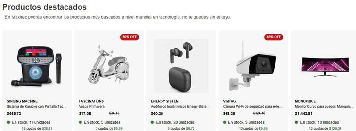 Catálogo MaxiTec Página 1