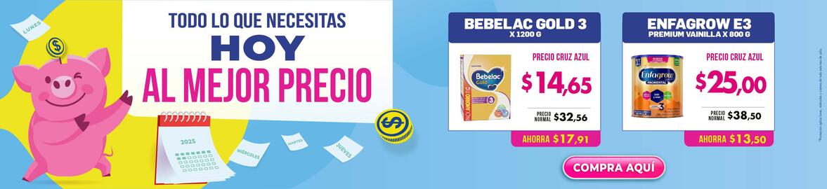 Catálogo Farmacias Cruz Azul semana 33 Página 1