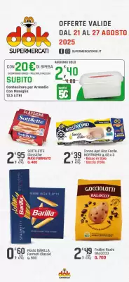 Volantino Supermercati Dok (valido fino al 27-08)
