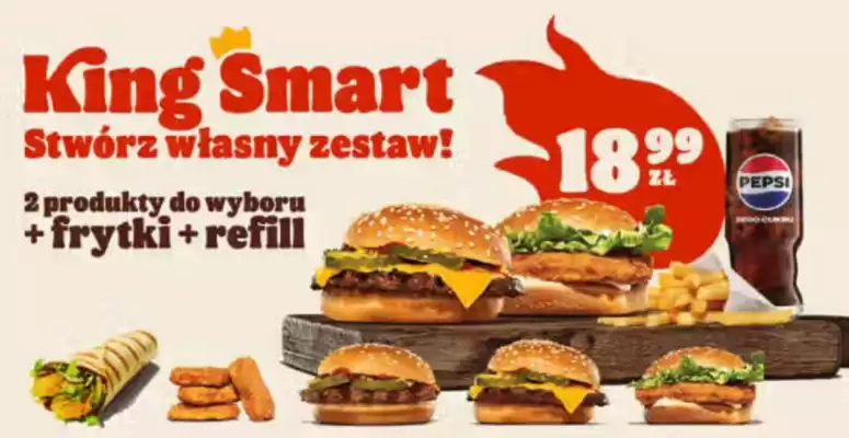 Burger King gazetka (ważność do 19-08)