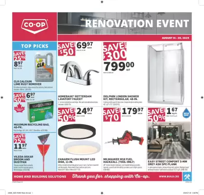 Co-op flyer