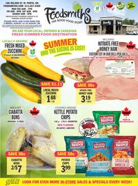 Foodsmiths flyer week 33 Page 1