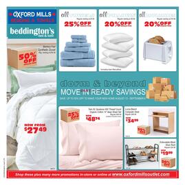 Oxford Mills flyer week 33 Page 1