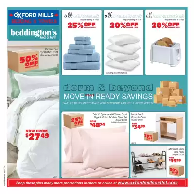 Oxford Mills flyer