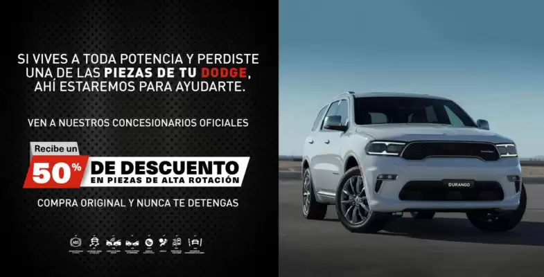 Catálogo Dodge (válido hasta 31-08)