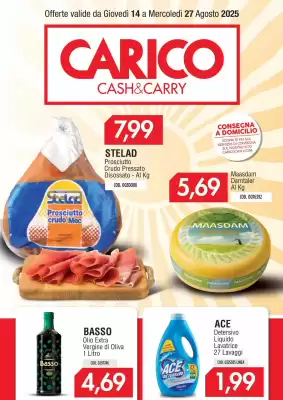 Volantino Carico Cash & Carry (valido fino al 27-08)