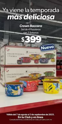 Catálogo Sam's Club (válido hasta 3-09)