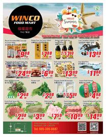 WinCo Food Mart flyer week 33 Page 1