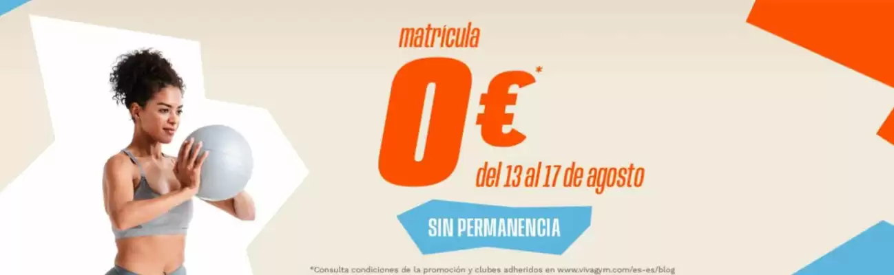 Folleto VivaGym (válido hasta el 17-08)