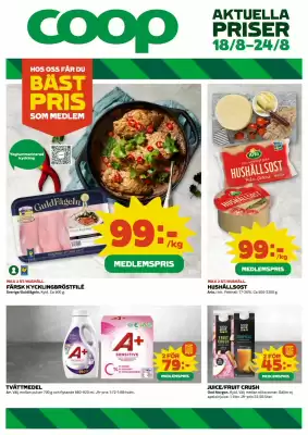 Coop reklamblad (giltig till och med 24-08)