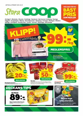 Stora Coop reklamblad (giltig till och med 24-08)