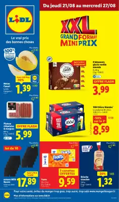 Catalogue Lidl (valable jusqu'au 27-08)