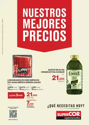 Folleto Supercor (válido hasta el 27-08)