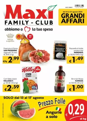 Volantino Maxi Family (valido fino al 27-08)