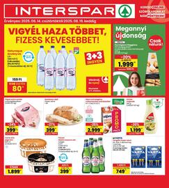 Interspar akciós újság hét 33 Oldal 1