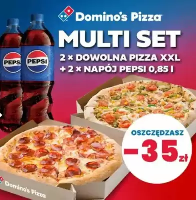 Domino's Pizza gazetka (ważność do 20-08)