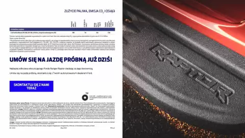 Ford gazetka | Ranger Raptor Strona 7