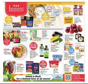 Heinen's Weekly Ad week 33 Page 1