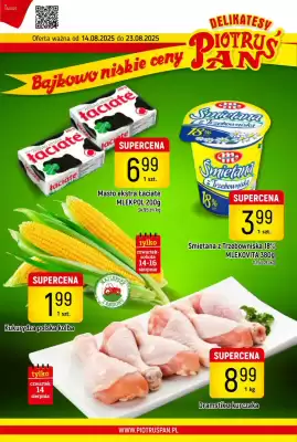 Delikatesy Piotruś Pan gazetka (ważność do 23-08)