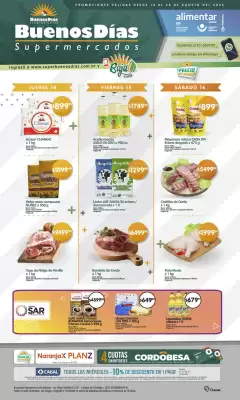 Catálogo Supermercados Buenos Días (válido hasta 20-08)