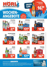 Hörl Getränke Prospekt woche 33 Seite 1